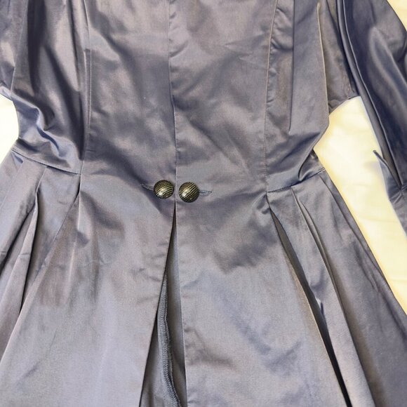 vintage petrunia small blue euc jacket - Picture 9 of 9